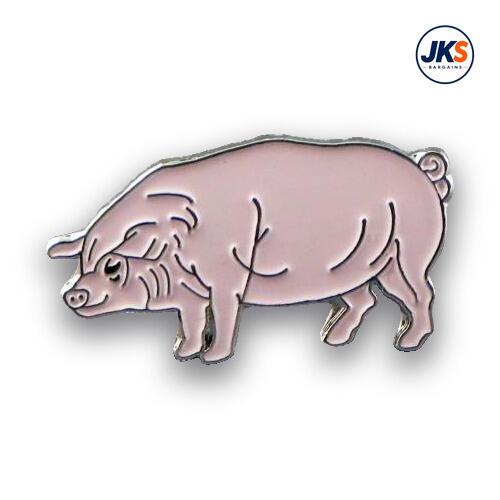 20 x Pink Pig - Hog Pin Badges