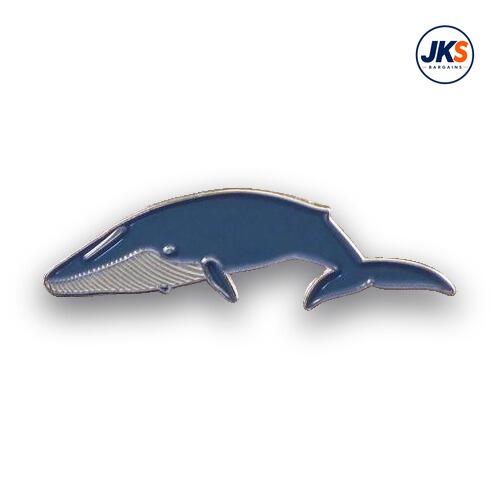 Blue Whale Pin Badge