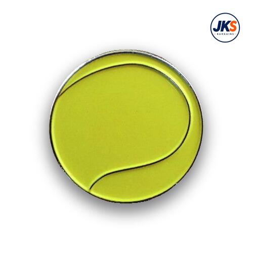 Tennis Ball Pin Badge