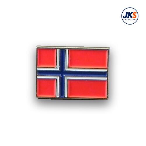 Flag of Norway - Norwegian Flag Pin Badge