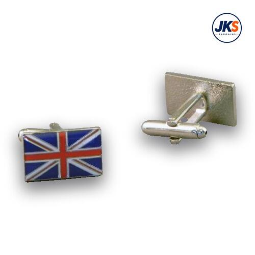 10 Pairs x Union Jack Flag Cufflinks