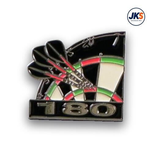 20 x Darts 180 Pin Badges