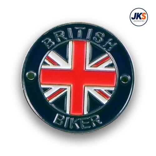 20 x British Biker Pin Badges