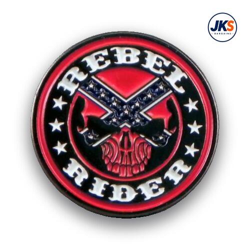 20 x Rebel Rider Pin Badges