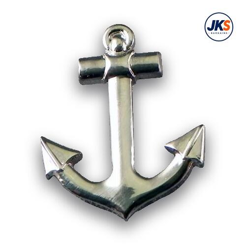 20 x 3D Anchor Pin Badges