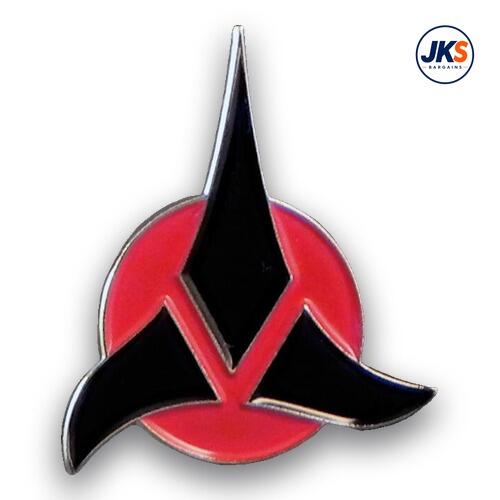 Klingon symbol Pin Badge