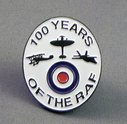 X Years Of The Raf Pin Badge