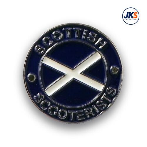 Scottish Scooterists Pin Badge