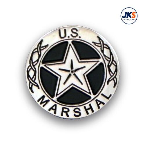 US Marshal Pin Badge