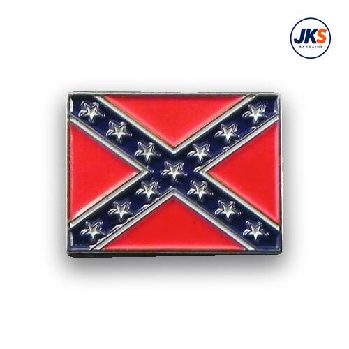 Confederate Flag Pin Badge