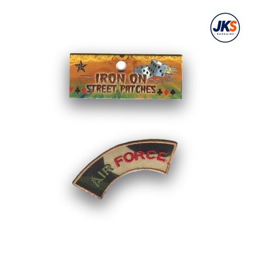 Air Force Camoflage Iron on Patch