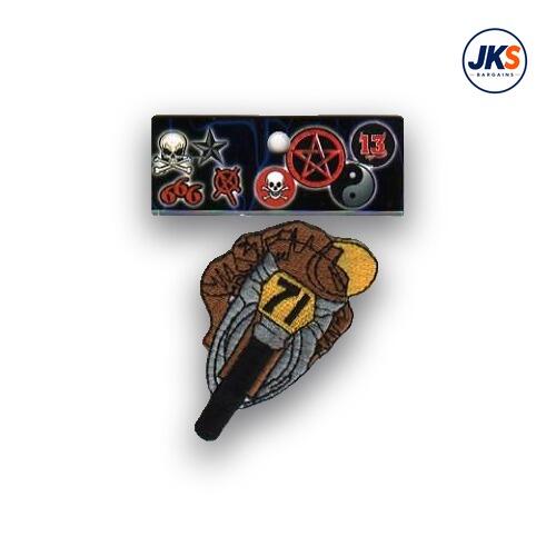 Motorbike Style 1 Iron on Patch