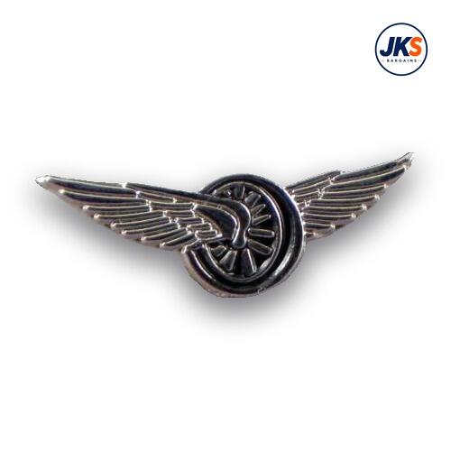 Winged Wheel Pin Badge
