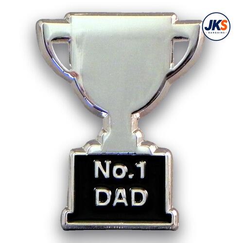 20 x No 1 Dad Pin Badges