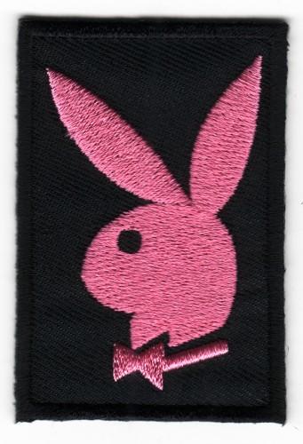 Playboy Bunny Iron On Patch