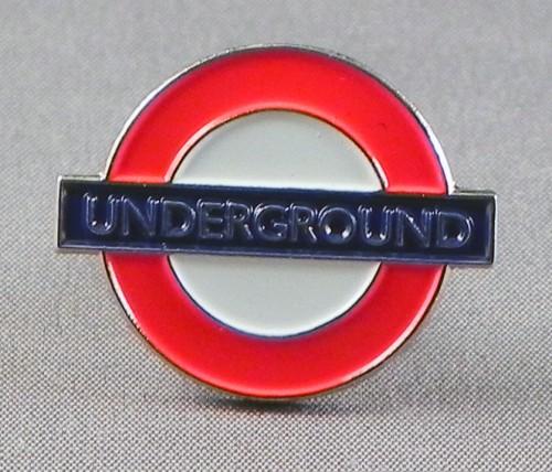 UNDERGROUND BAND ENAMEL PIN BADGE main image 0
