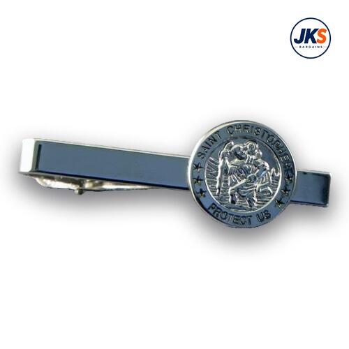 Saint Christopher Tie Clip