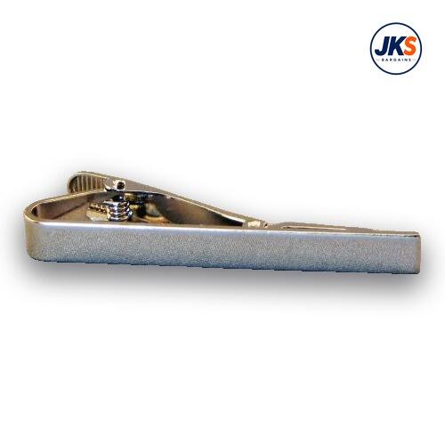 Plain Nickel plated Tie Clip