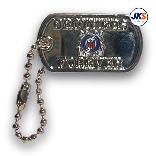 Marine Core Dog Tag Pin Badge