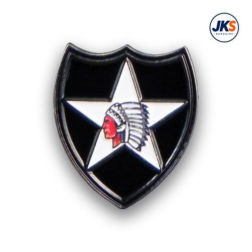 2nd Infantry Division Pin Badge