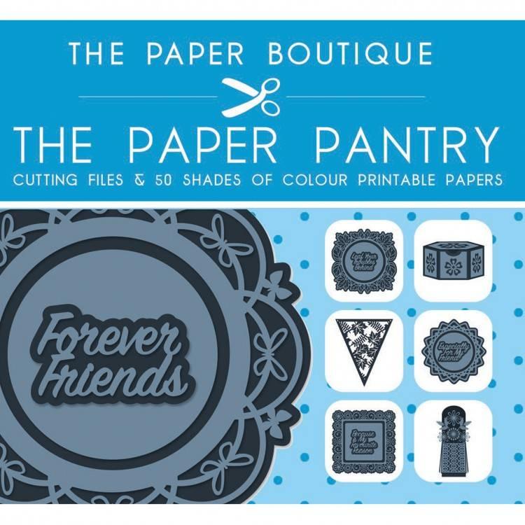 The Paper Pantry Cutting Files & 50 Shades of Colour Paper Collection Vol  III USB