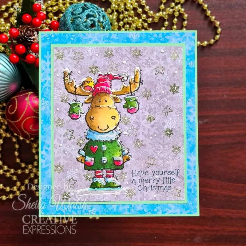 Woodware - A6 Clear Stamp Set by Françoise Read - Maurice Moose