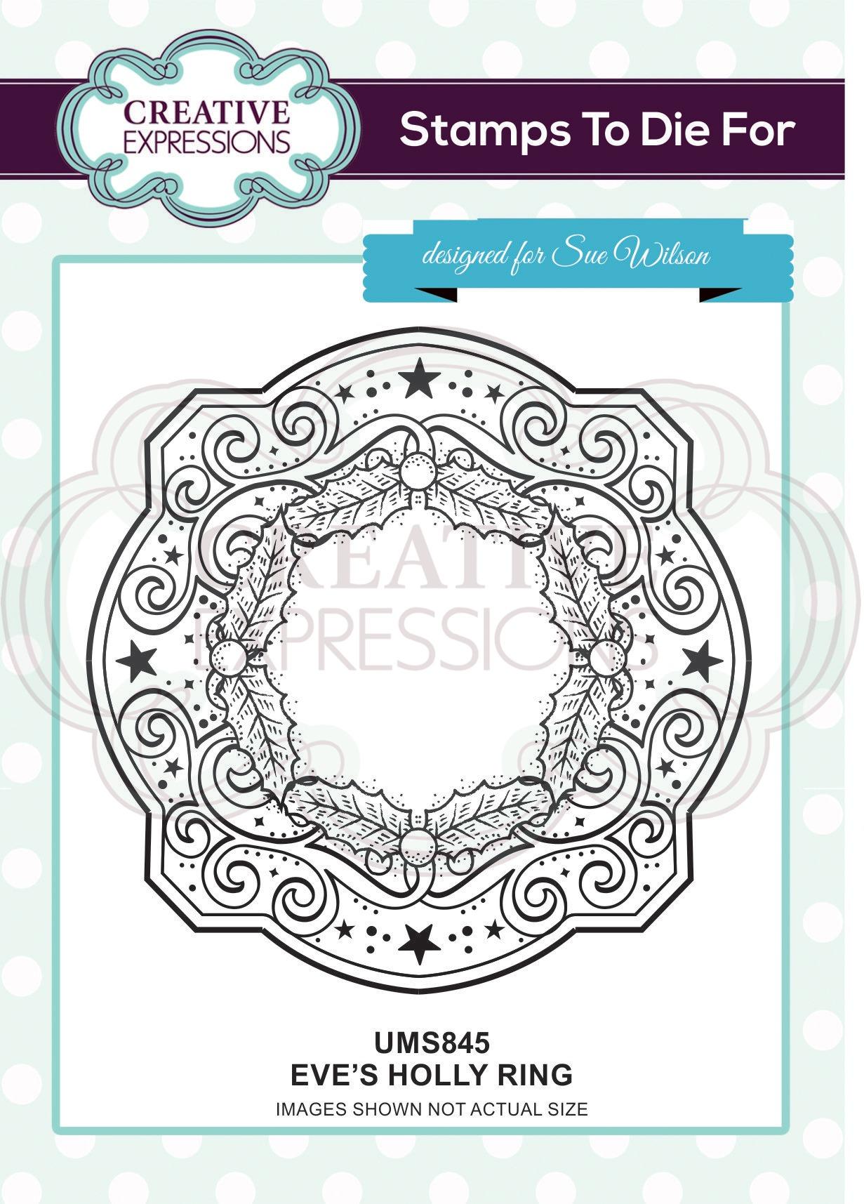 Creative Expressions Stamps To Die For Woven Trellis Heart Pre Cut Stamp