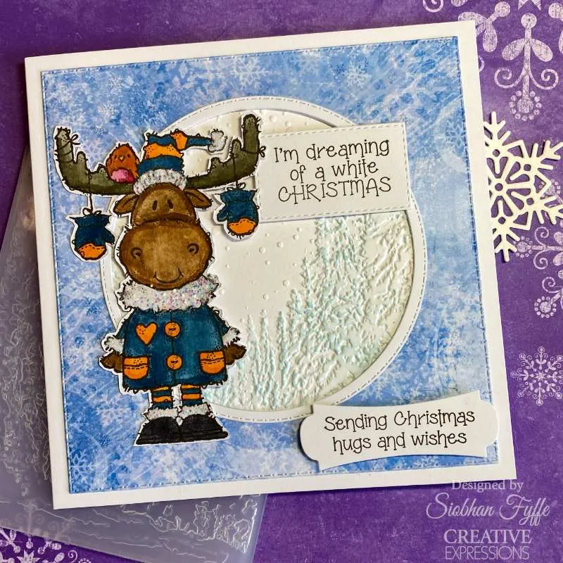 Woodware - A6 Clear Stamp Set by Françoise Read - Maurice Moose