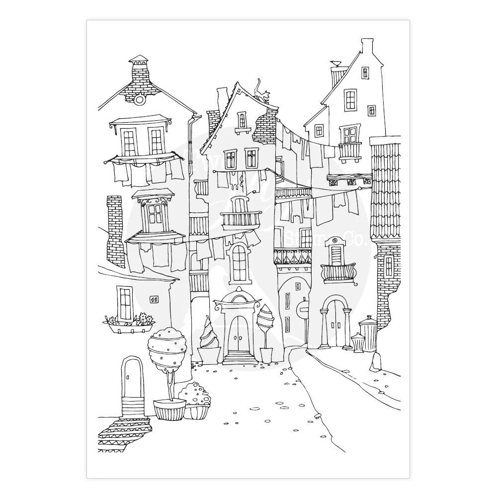 Two Jays Clear Stamp Street Scene CTJJ204