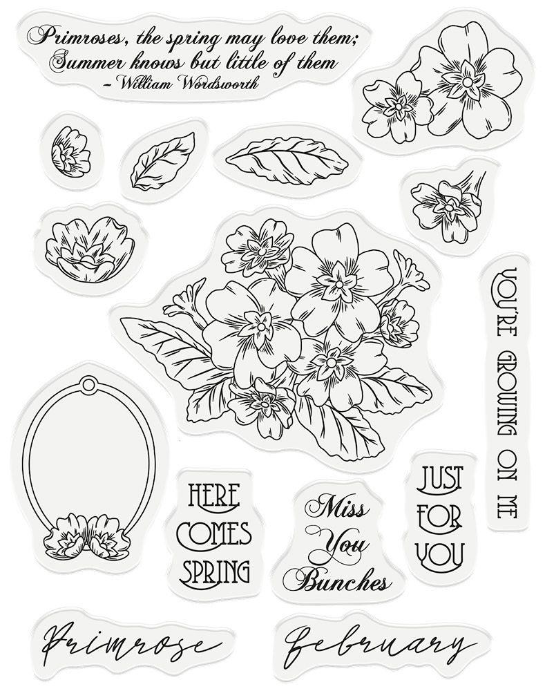 NEW Gemini Stamp & Die Sets Birthday Month Flowers