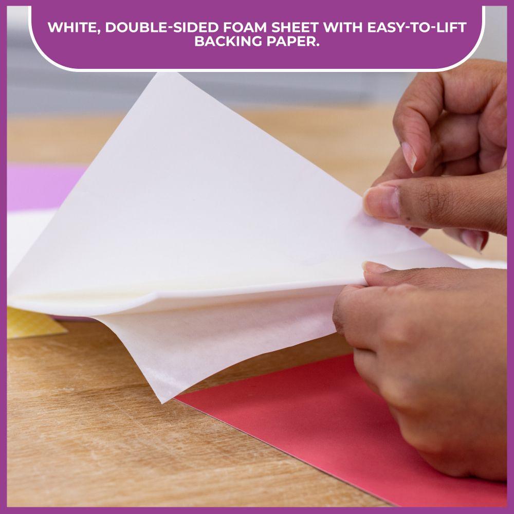 Crafters Companion Double Sided Foam Sheets A4 Size (5PC)