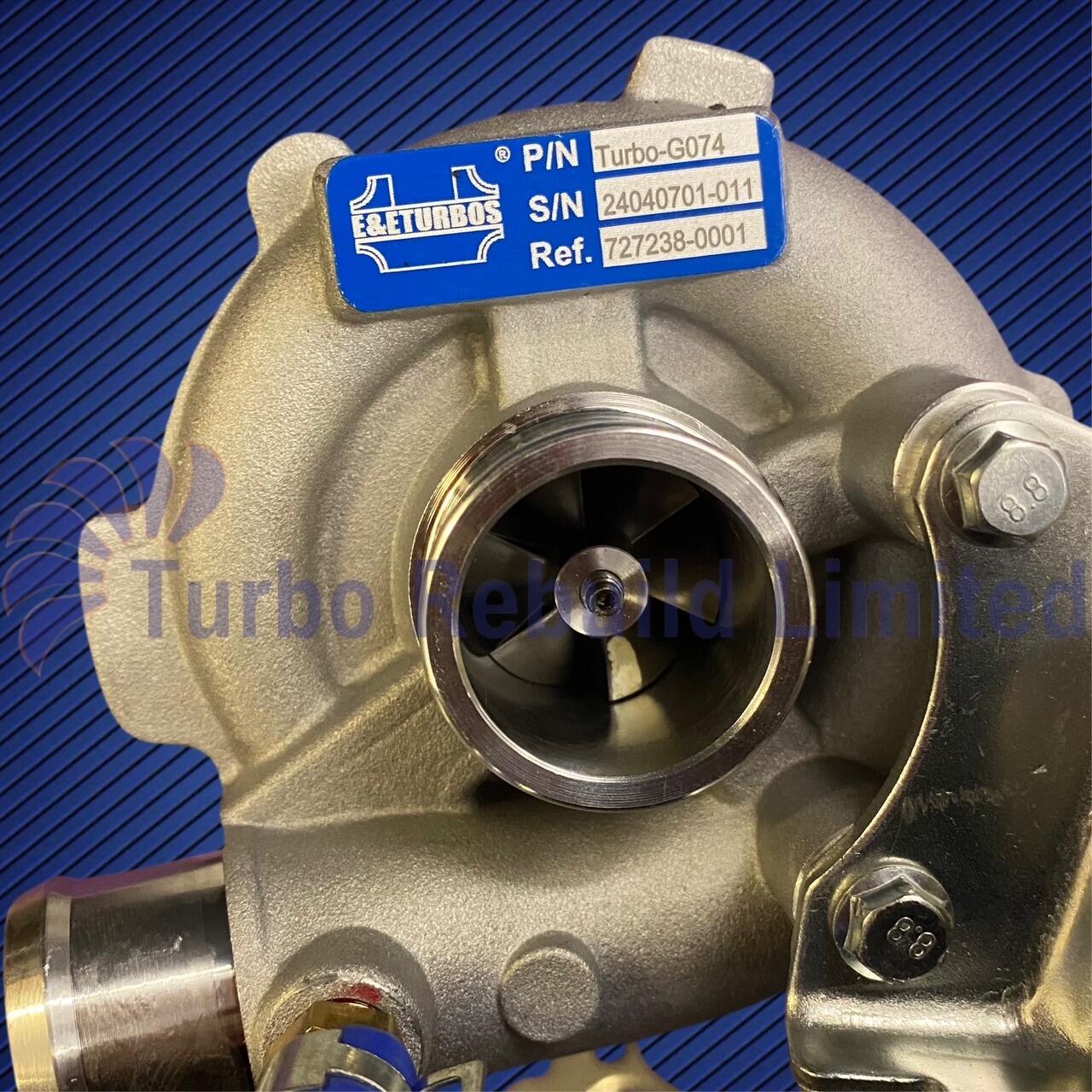 E&ETurbos Turbo GT1238SZ Smart Brabus Roadster 0.7t M160 (replaces ...