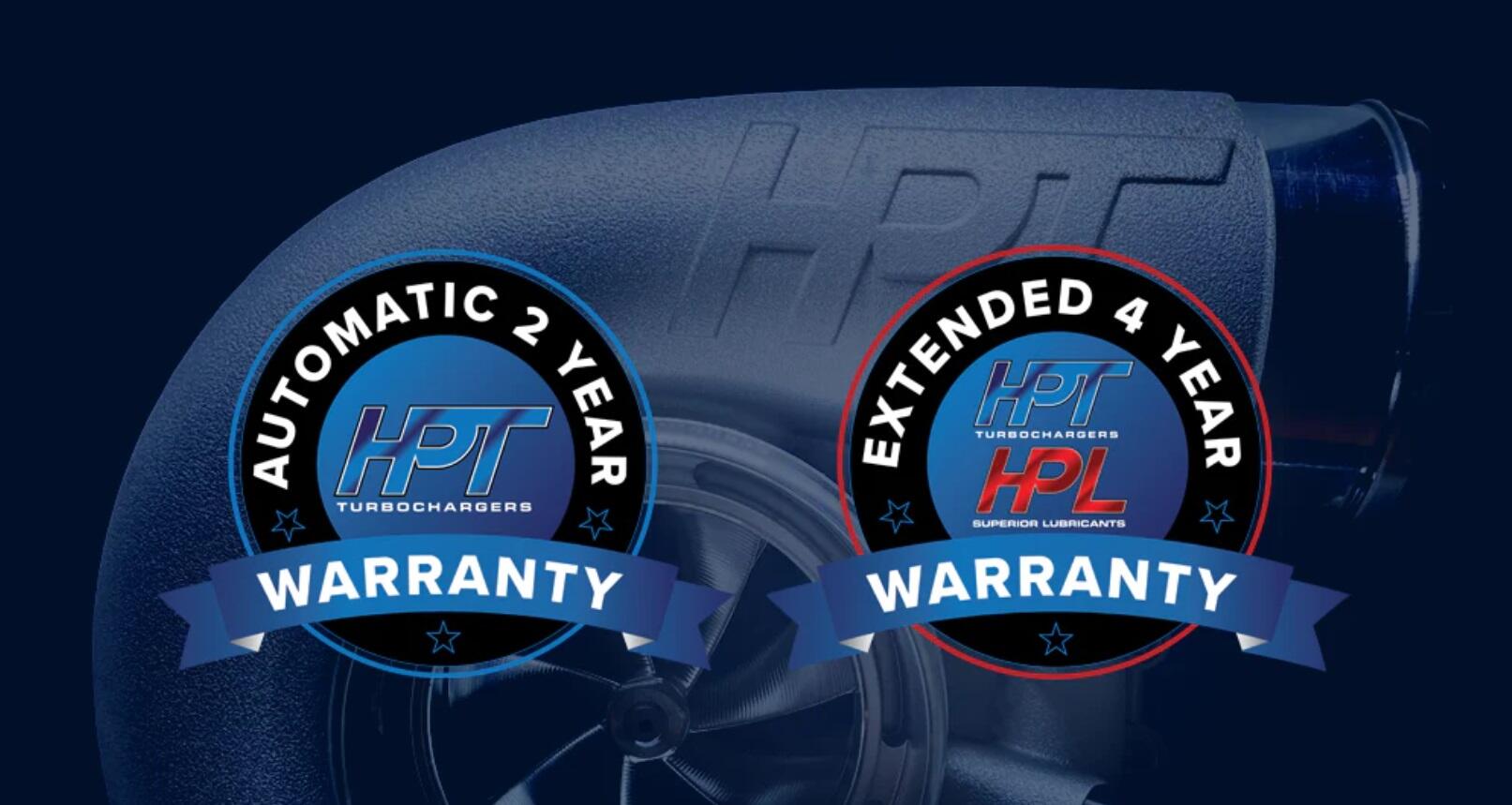 2 Year Warranty on all HPT Turbocharger