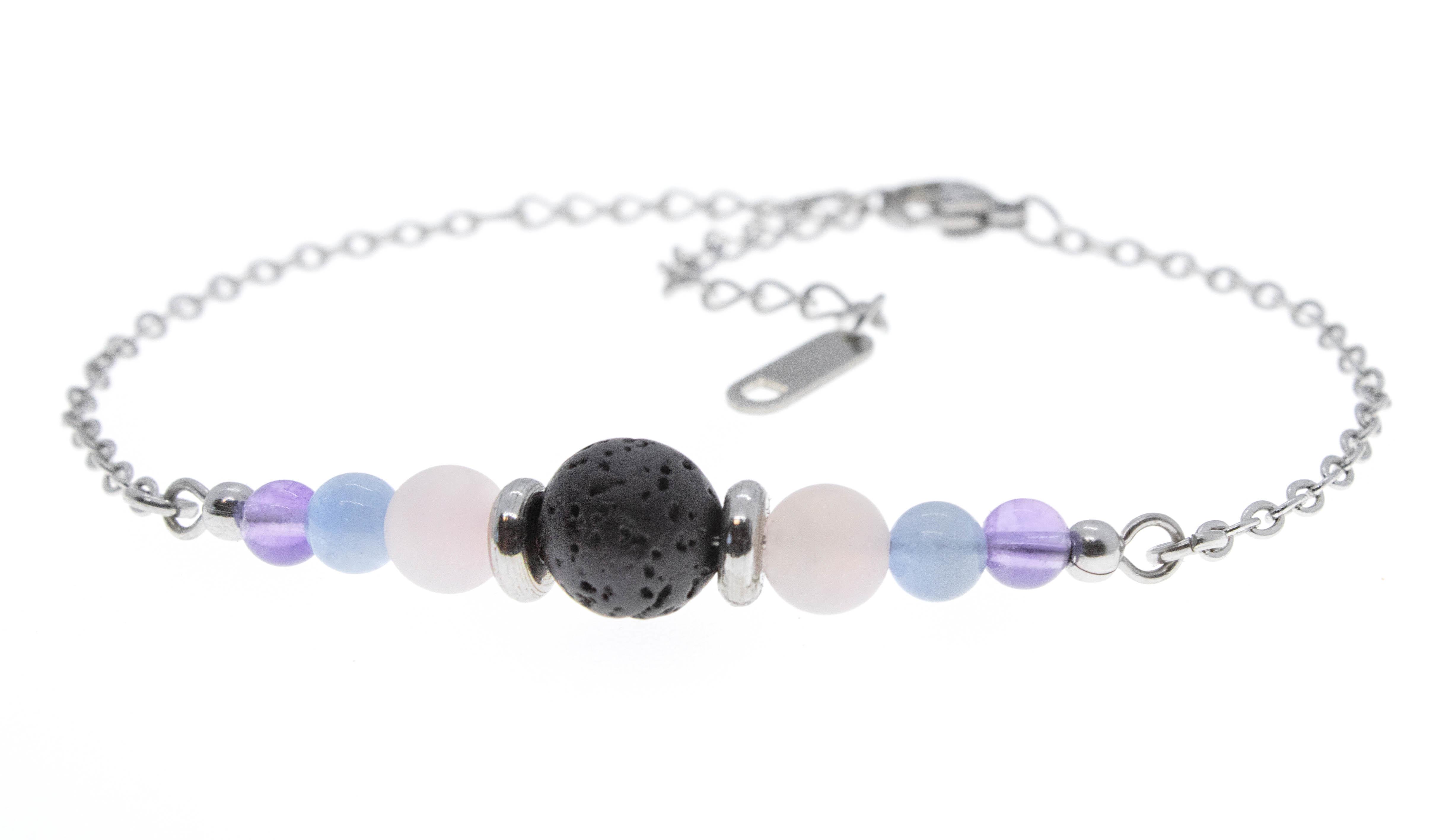 Gemstone/Crystal Healing Anxiety Bracelet, UK