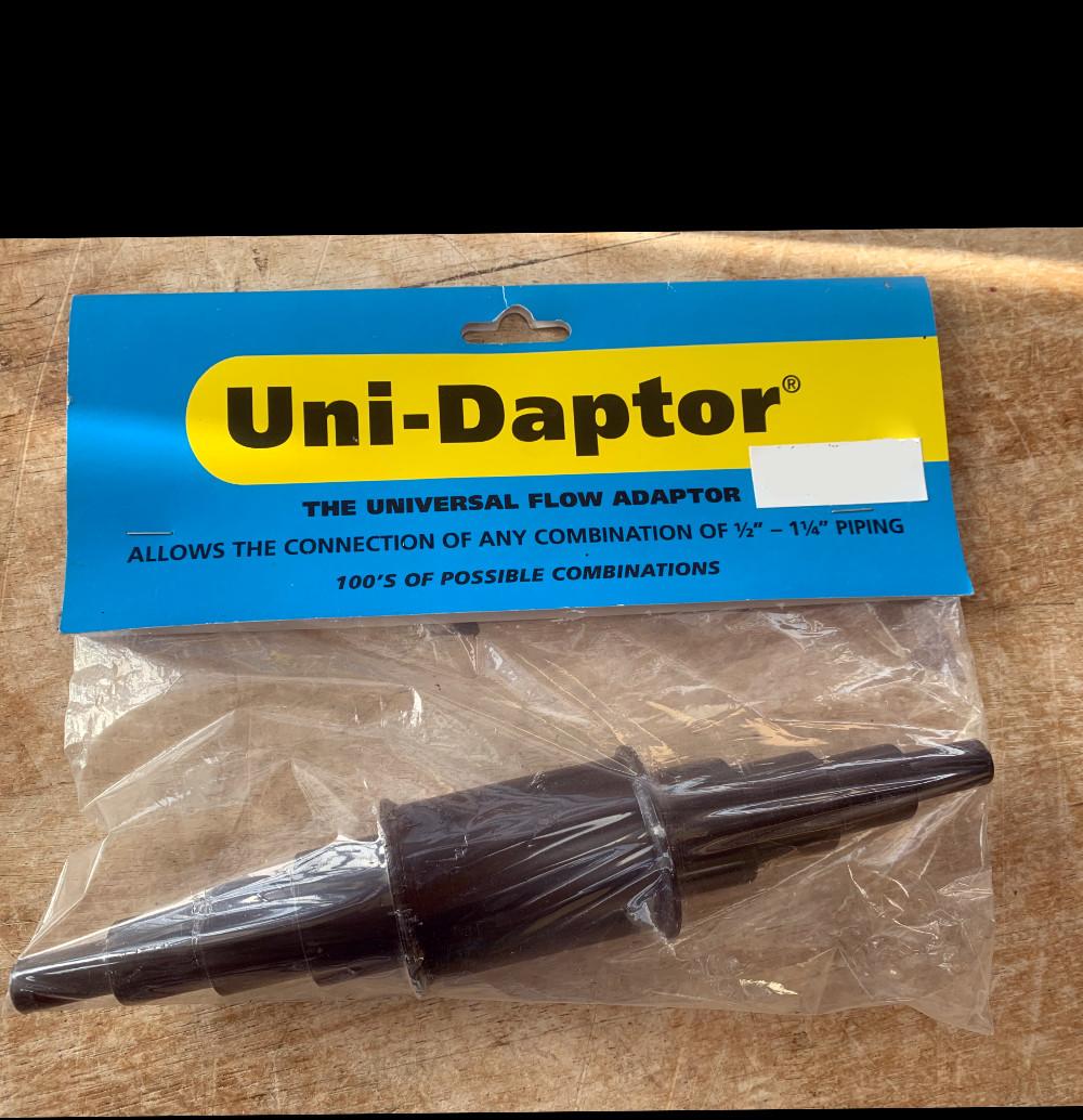 Unidapter Straight Hose Connector