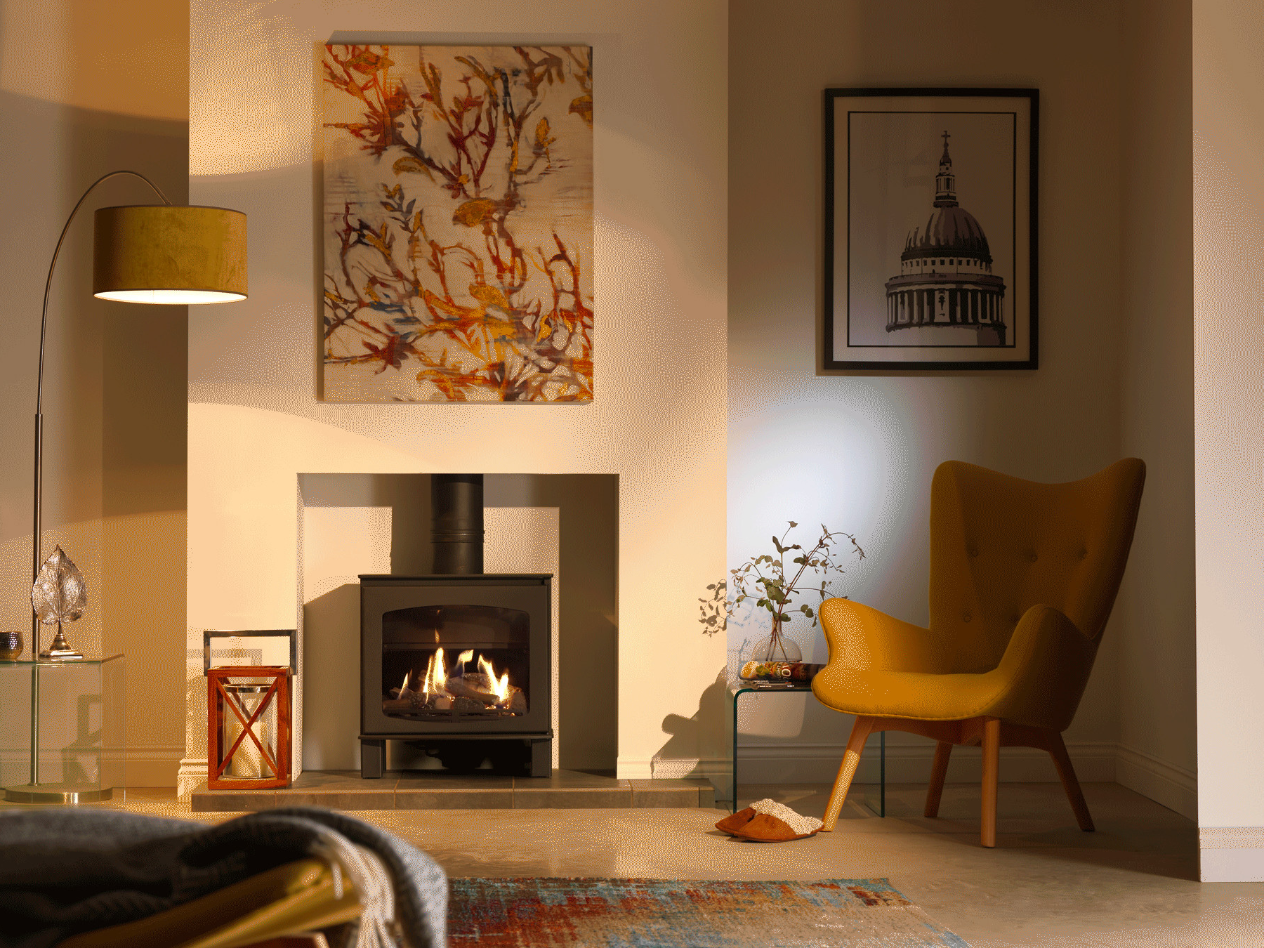 Didsbury 5 Wide Woodburner