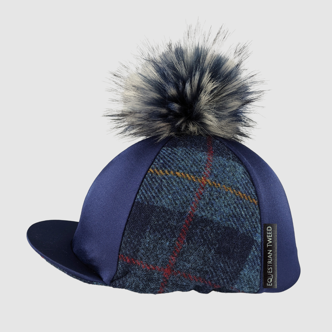 Equestrian Tweed Hat Silk