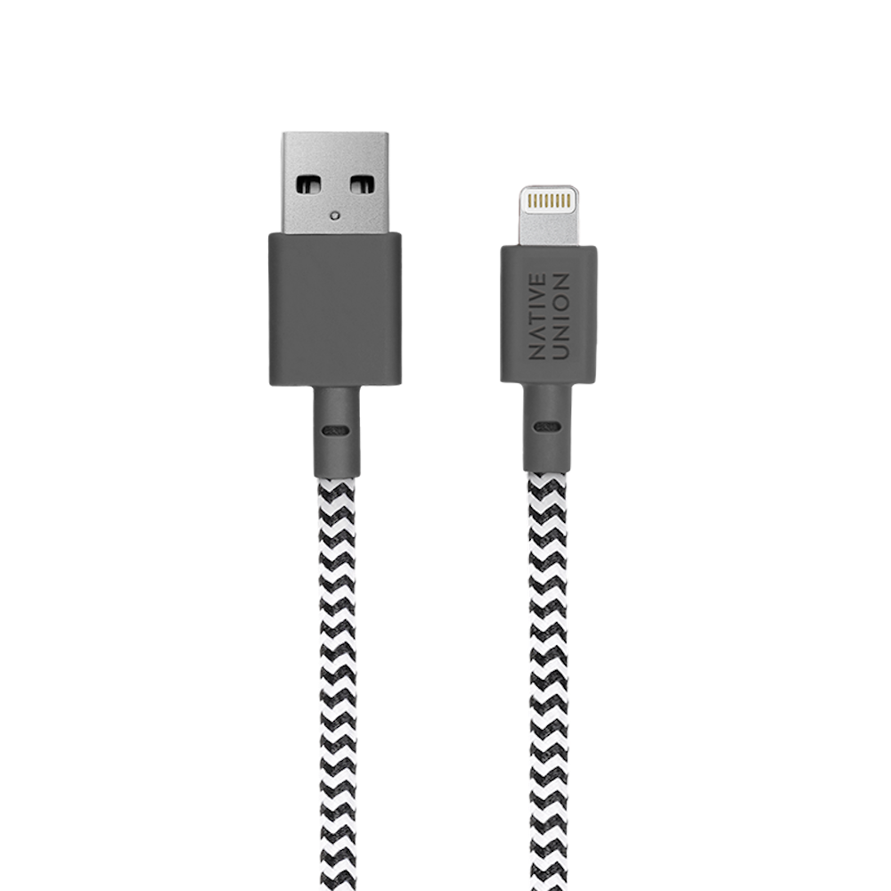 3 m (10 ft.) USB to Lightning Cable - Long iPhone / iPad / iPod Charger  Cable - Lightning to USB Cable - Apple MFi Certified - White
