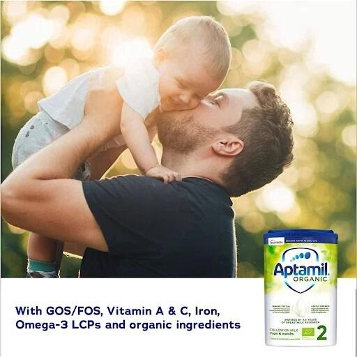 Aptamil Organic 2 Follow On Milk from 6 Months 800g