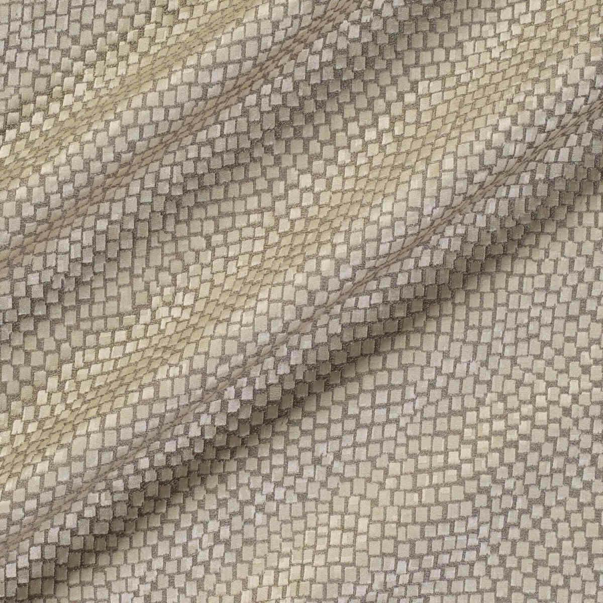 James Hare Tesserae Silk Fabric Cobra
