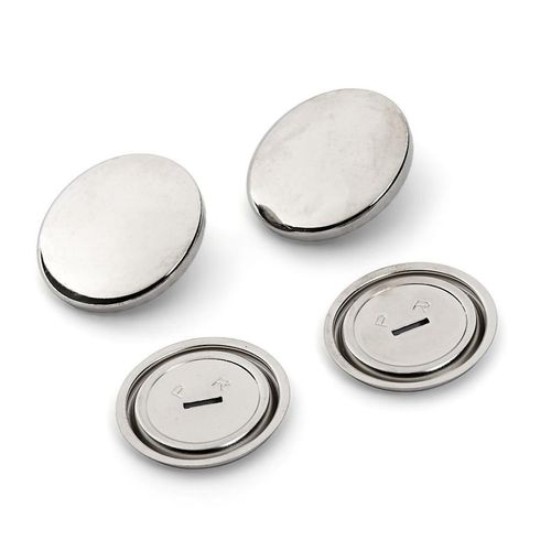 Prym Cover Buttons Silver 11mm 323118