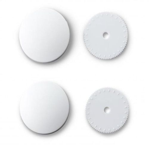 Prym Cover Buttons White 19mm 323245
