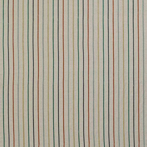 James Hare Maddox Stripe Fabric Blue Multi