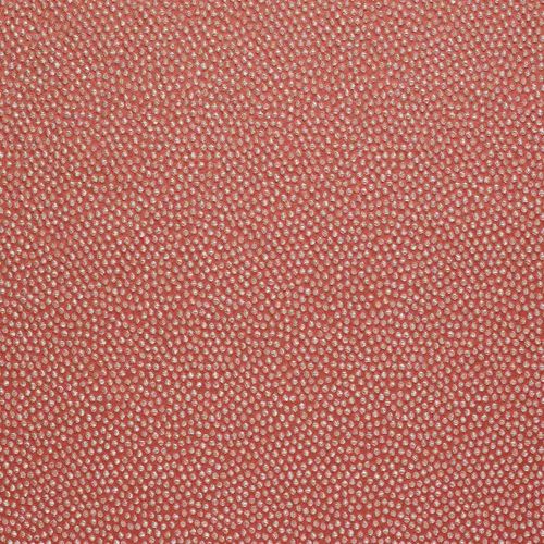 James Hare Shagreen Silk Fabric Coral