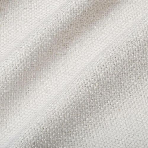 James Hare Kashmiri Silk Fabric White