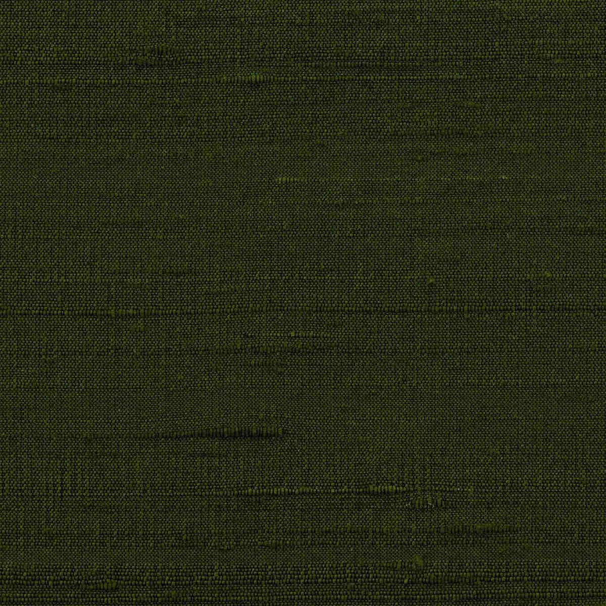 James Hare Orissa Silk Fabric Forest Green