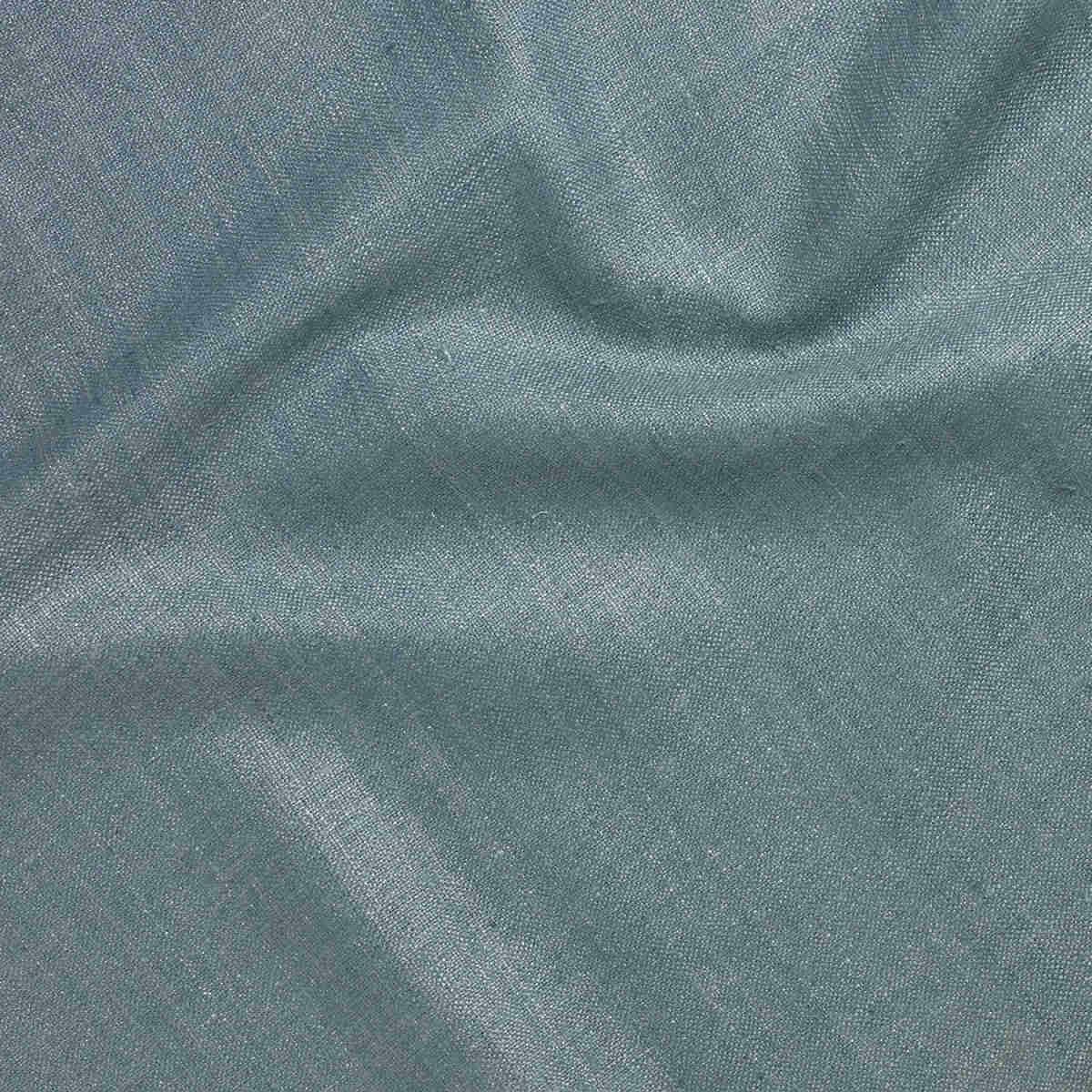 James Hare Simla Silk Fabric Gustavian Blue