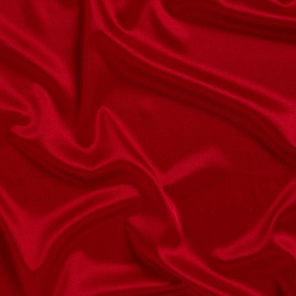 James Hare Stretch Silk Crepe Backed Satin Rose Red