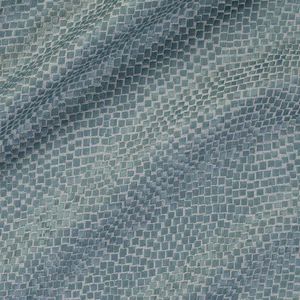 James Hare Tesserae Silk Fabric Mazarine