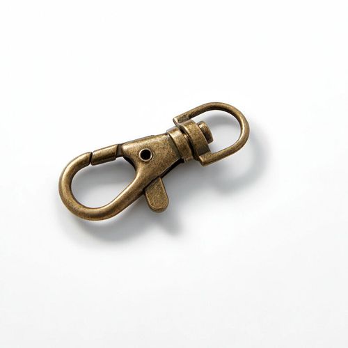 Prym Handbag Swivel Snap Hooks Antique Brass 417901